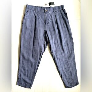 Torrid Pleated Tapered Linen Lyocell Relaxed Fit Lightweight‎ Pants Women’s 18